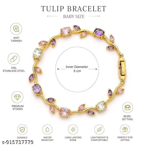 ✨Turlip Multicolour Bracelet for Women & Girls ✨