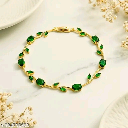 ✨Tulip Green Bracelet for Women & Girls ✨