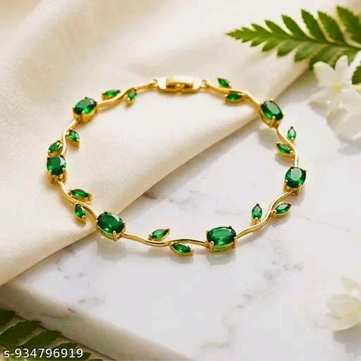 ✨Tulip Green Bracelet for Women & Girls ✨